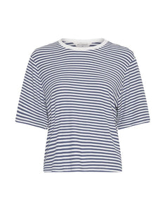 T-Shirt Jana Stripe I White/Oceana