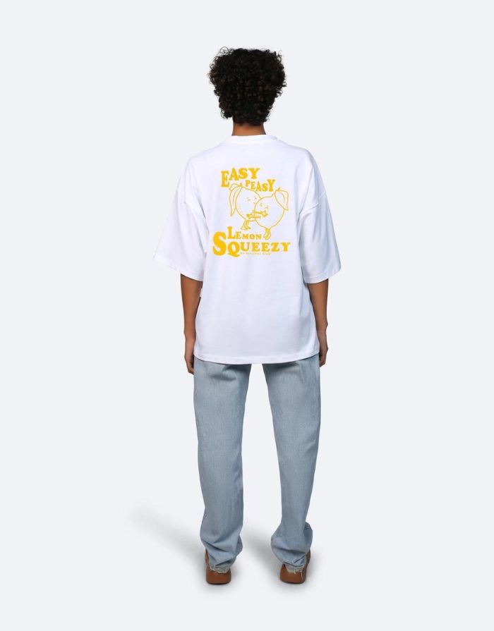 T-Shirt Lemon Squeezy I Weiß