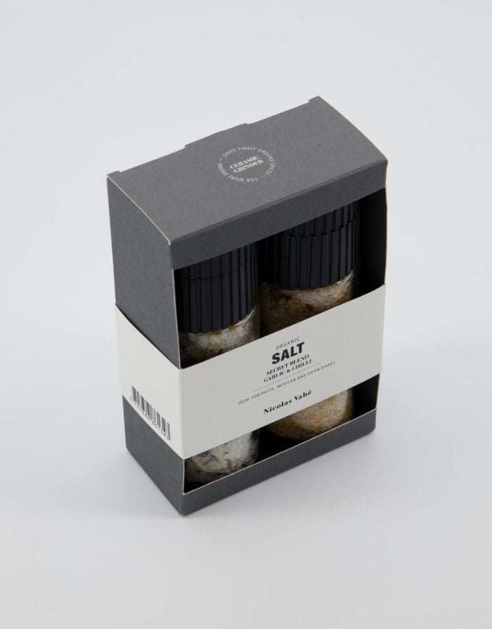 Geschenkbox Salze I Secret Blend/Garlic & Chilli