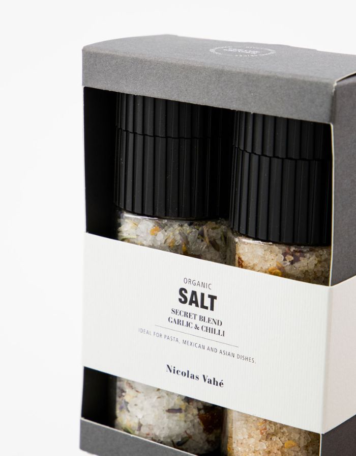 Geschenkbox Salze I Secret Blend/Garlic & Chilli