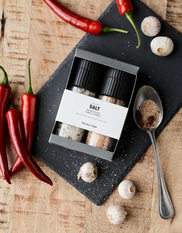 Geschenkbox Salze I Secret Blend/Garlic & Chilli
