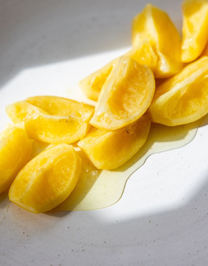 Salted Lemons I Preserved