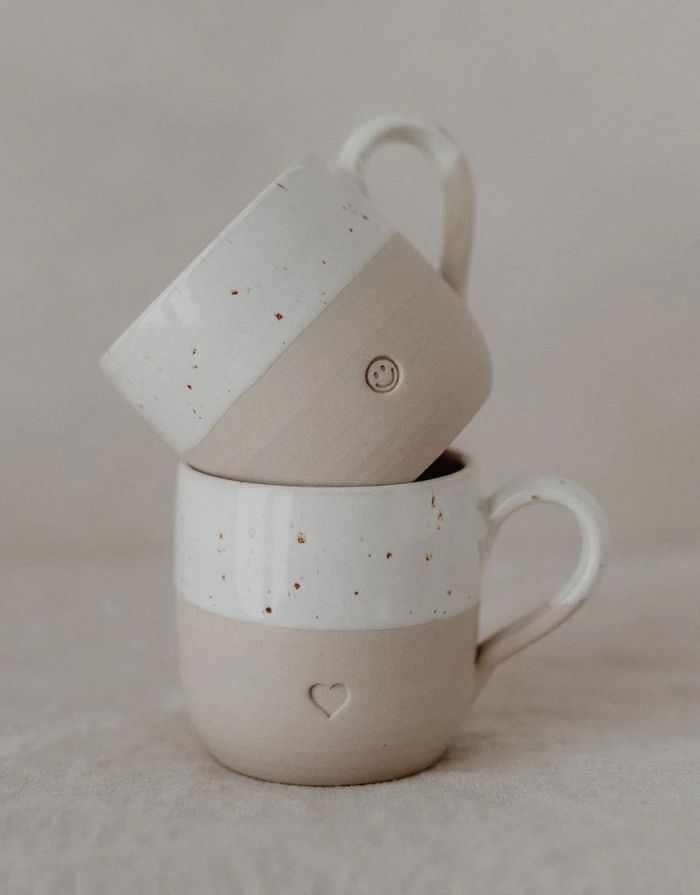 Kleine Cappuccino Tasse I Smiley