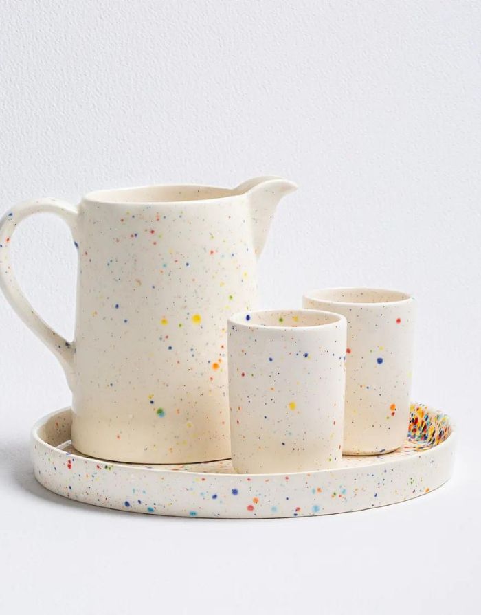 Tablett Party ø28cm I White
