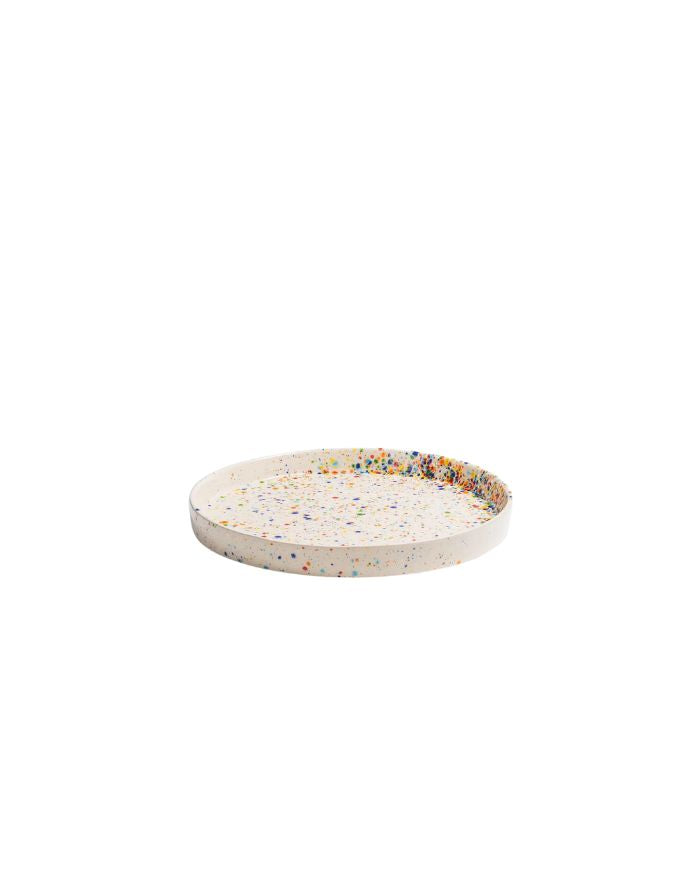 Tablett Party ø28cm I White