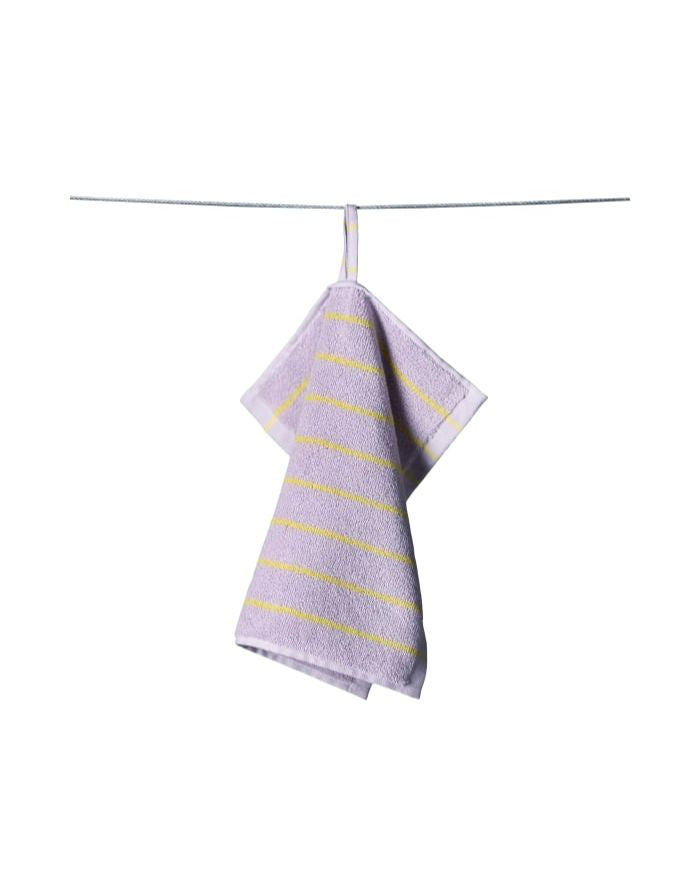 Waschlappen Naram I Lilac/Neon Yellow