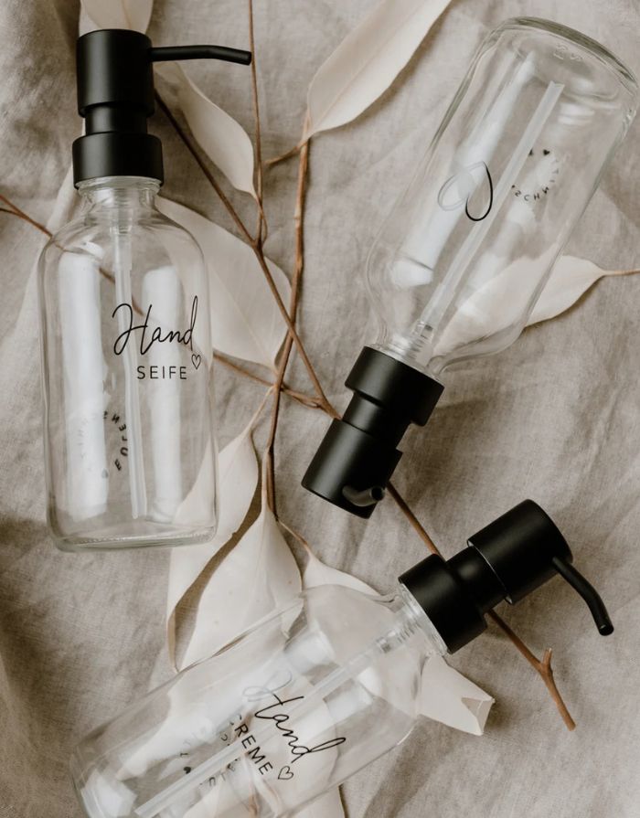 Seifenspender Handseife 250ml I Transparent