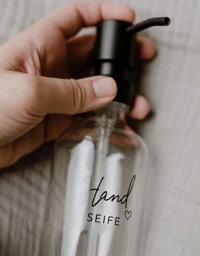 Seifenspender Handseife 250ml I Transparent
