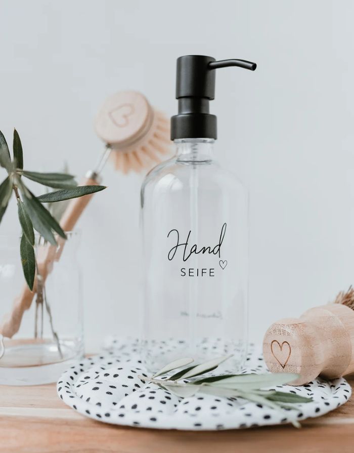 Seifenspender Handseife 500ml I Transparent
