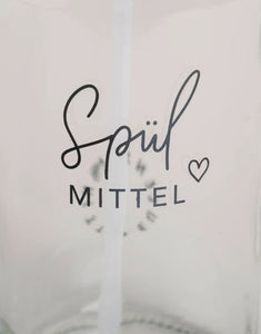 Seifenspender Spülmittel 500ml I Transparent