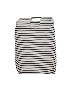 Wäschesack Stripes I Schwarz/Weiß