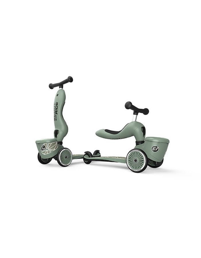 2in1 Scooter Highwaykick 1 Lifestyle I Green Lines