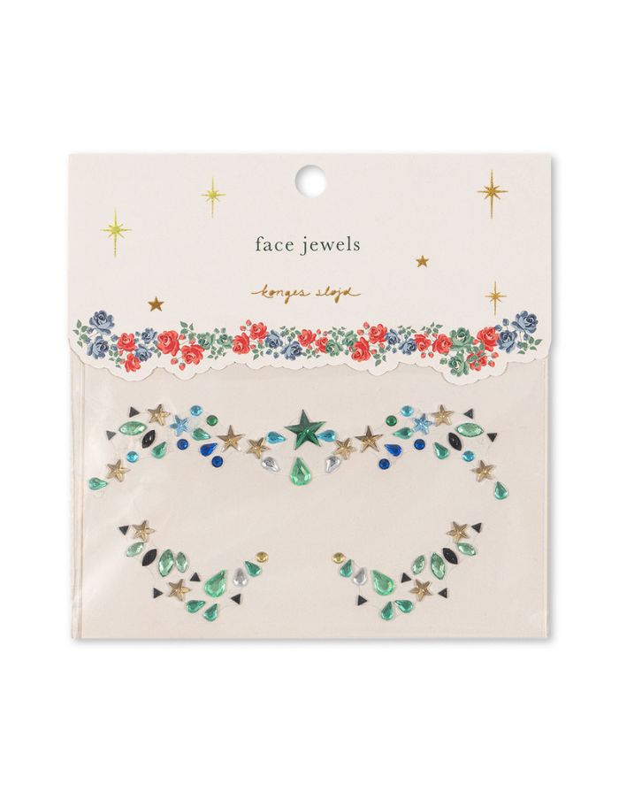 Face Jewels I Green