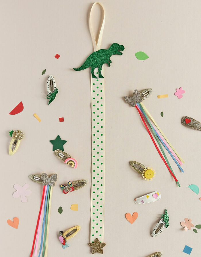 Haarspangen Aufhänger I T-Rex