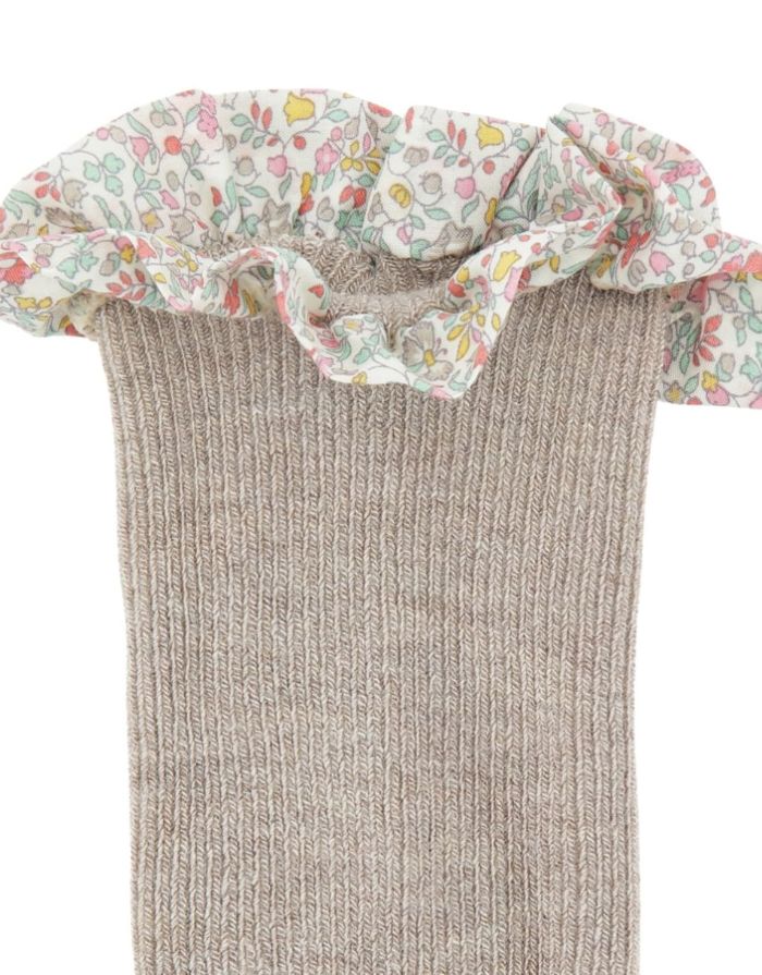 Non-Slip Socken Bamboo I Sand/Liberty