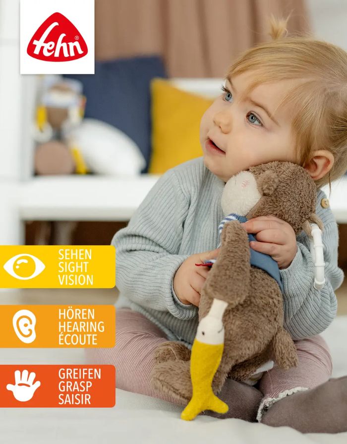 Motorikspielzeug I Activity Otter zum Aufhängen