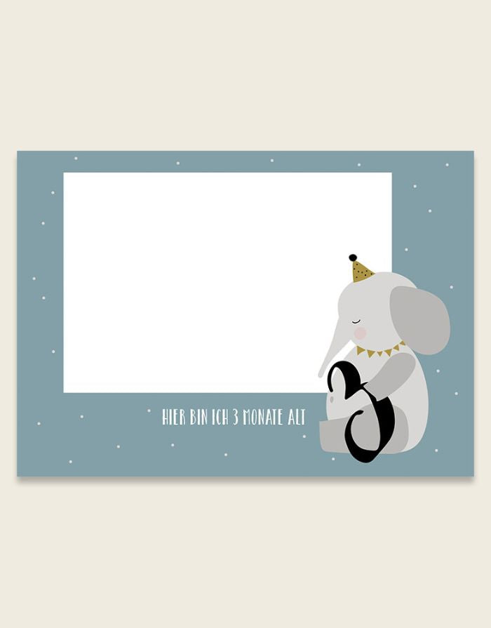 Erinnerungsalbum I Mein 1. Jahr Lamm & Elefant