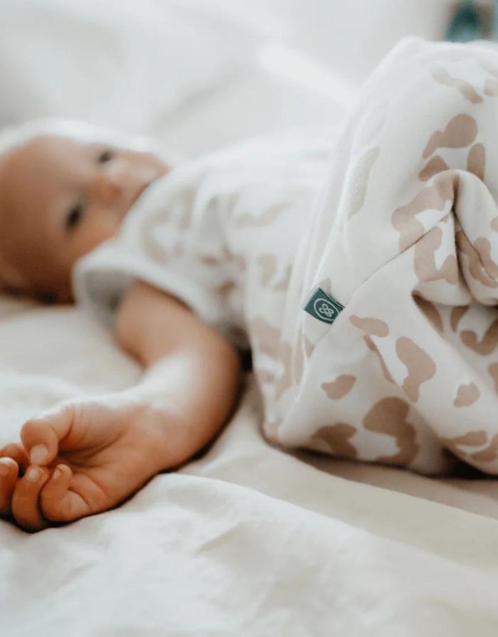 Schlafsack mit Füßen 2,5 Tog I Leo Beige