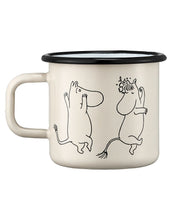 Laden Sie das Bild in den Galerie-Viewer, Becher Emaille 3,7dl I Moomin - 80 Jahre
