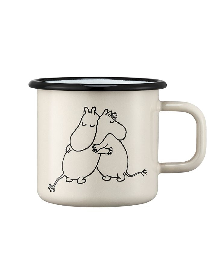 Becher Emaille 3,7dl I Moomin - 80 Jahre