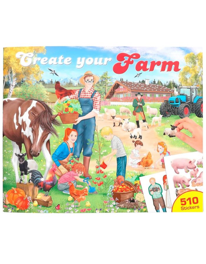 Stickerbuch I Create your Farm