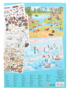 Stickerbuch I Create your Zoo