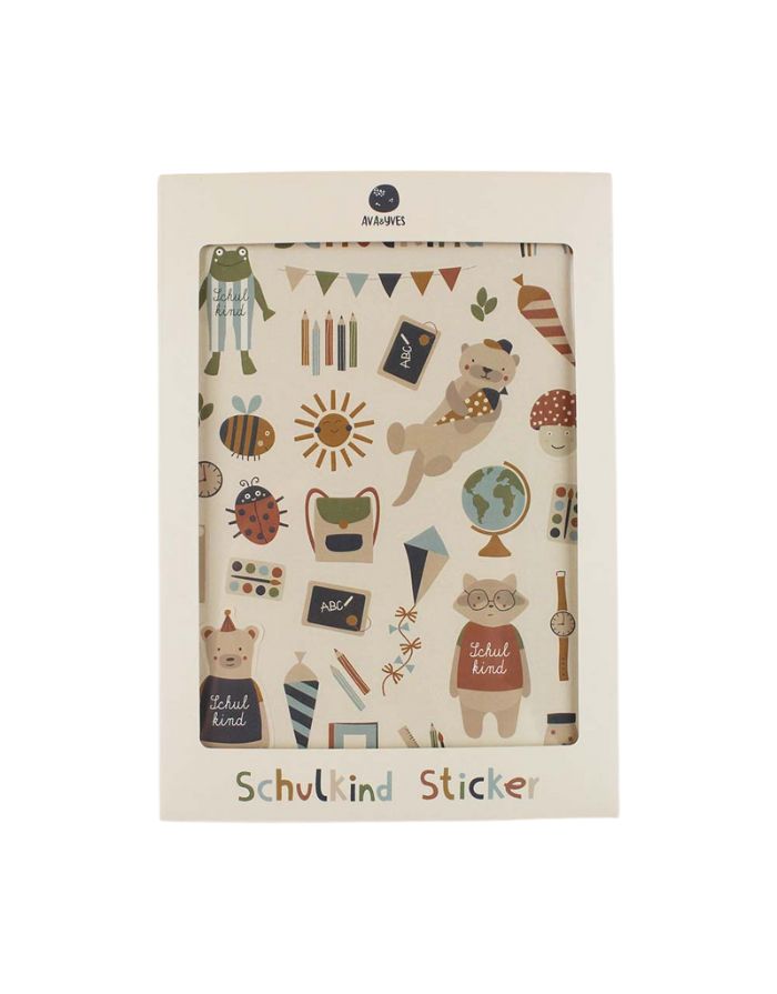 Sticker Schulkind I Nature Kids