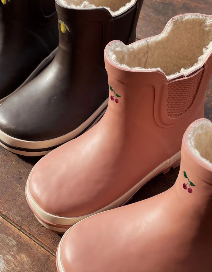 Gummistiefel Thermo Roi I Chocolate Brown