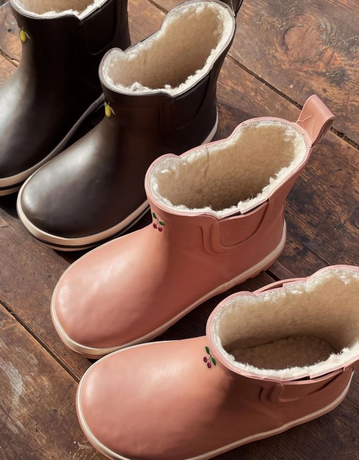 Gummistiefel Thermo Roi I Cameo Brown