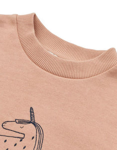 Sweatshirt Thora I Unicorn/Pale Tuscany