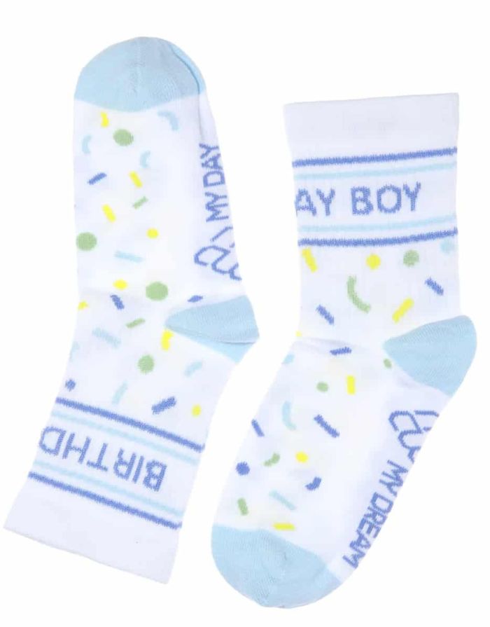 Socken Birthday Boy I Blau