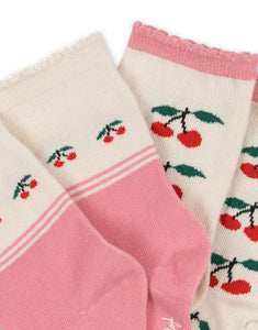 Socken 2er-Set I Cherry Mix