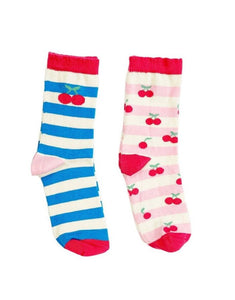 Socken 2er-Set I Cherry Stripe
