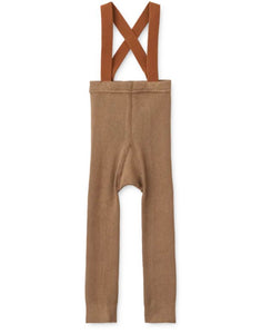 Leggings mit Trägern Cuno I Oat/Golden Caramel