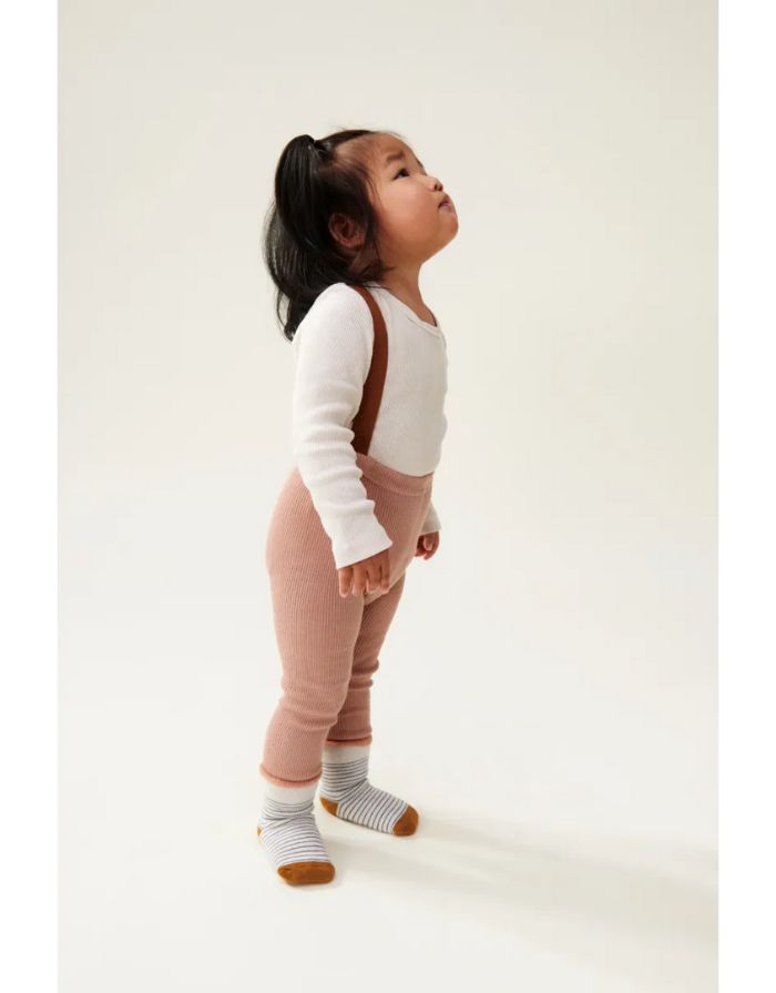 Leggings mit Trägern Cuno I Tuscany Rose/Golden Caramel