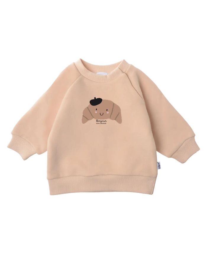 Sweatshirt Beige I Croissant