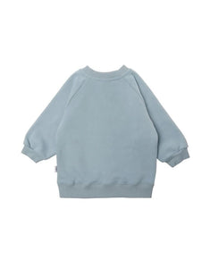Sweatshirt Hellblau I Dino