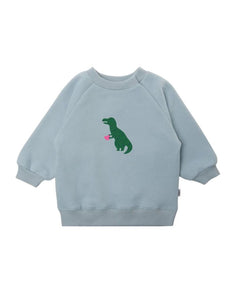 Sweatshirt Hellblau I Dino