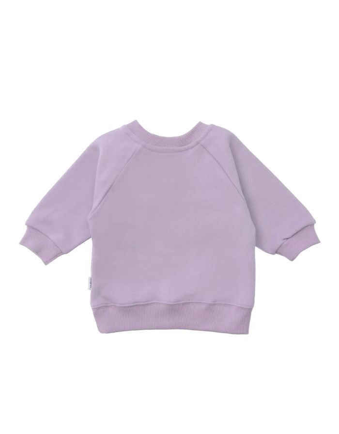 Sweatshirt Flieder I Dackel