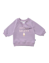 Laden Sie das Bild in den Galerie-Viewer, Sweatshirt Flieder I Icecream Society

