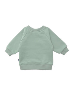 Sweatshirt Schilfgrün I Dackel