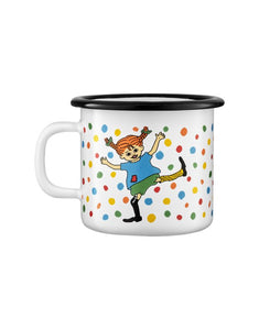 Becher Emaille I Pippi Langstrumpf - Hoppsansa