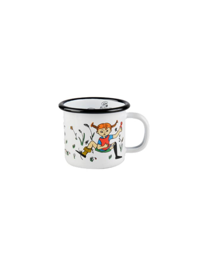 Becher Emaille 1,5dl I Pippi Langstrumpf - Mr. Nilsson