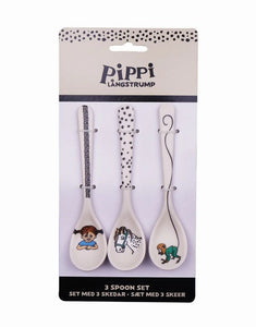 Löffel 3er Set Melamin I Pippi Langstrumpf