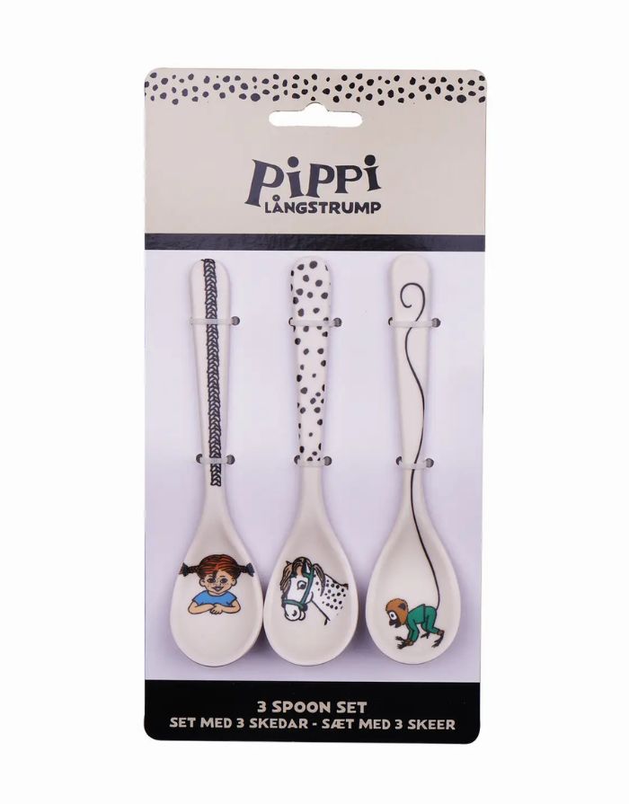 Löffel 3er Set Melamin I Pippi Langstrumpf