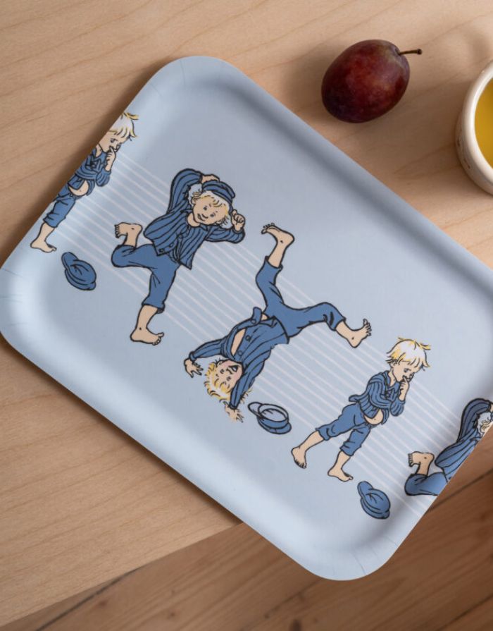 Tablett I Michel aus Lönneberga - Blue