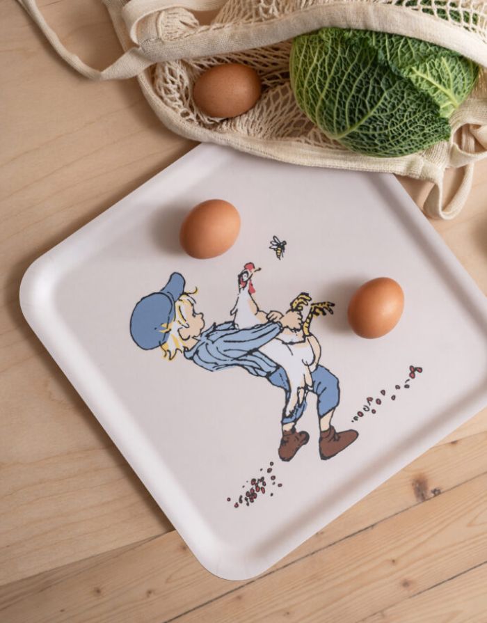 Tablett I Michel aus Lönneberga - Cluck Cluck