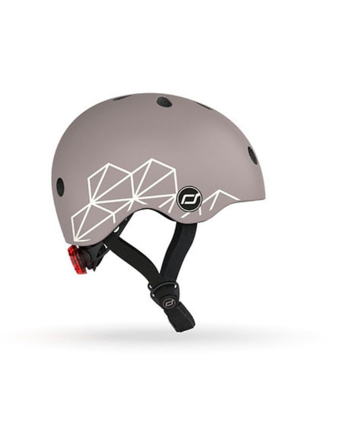 Helm Graphics XXS-S I Brown Lines