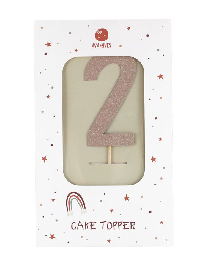 Cake Topper Zahl I Under the Sea
