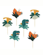 Laden Sie das Bild in den Galerie-Viewer, Cupcake-Set I Dinosaurier
